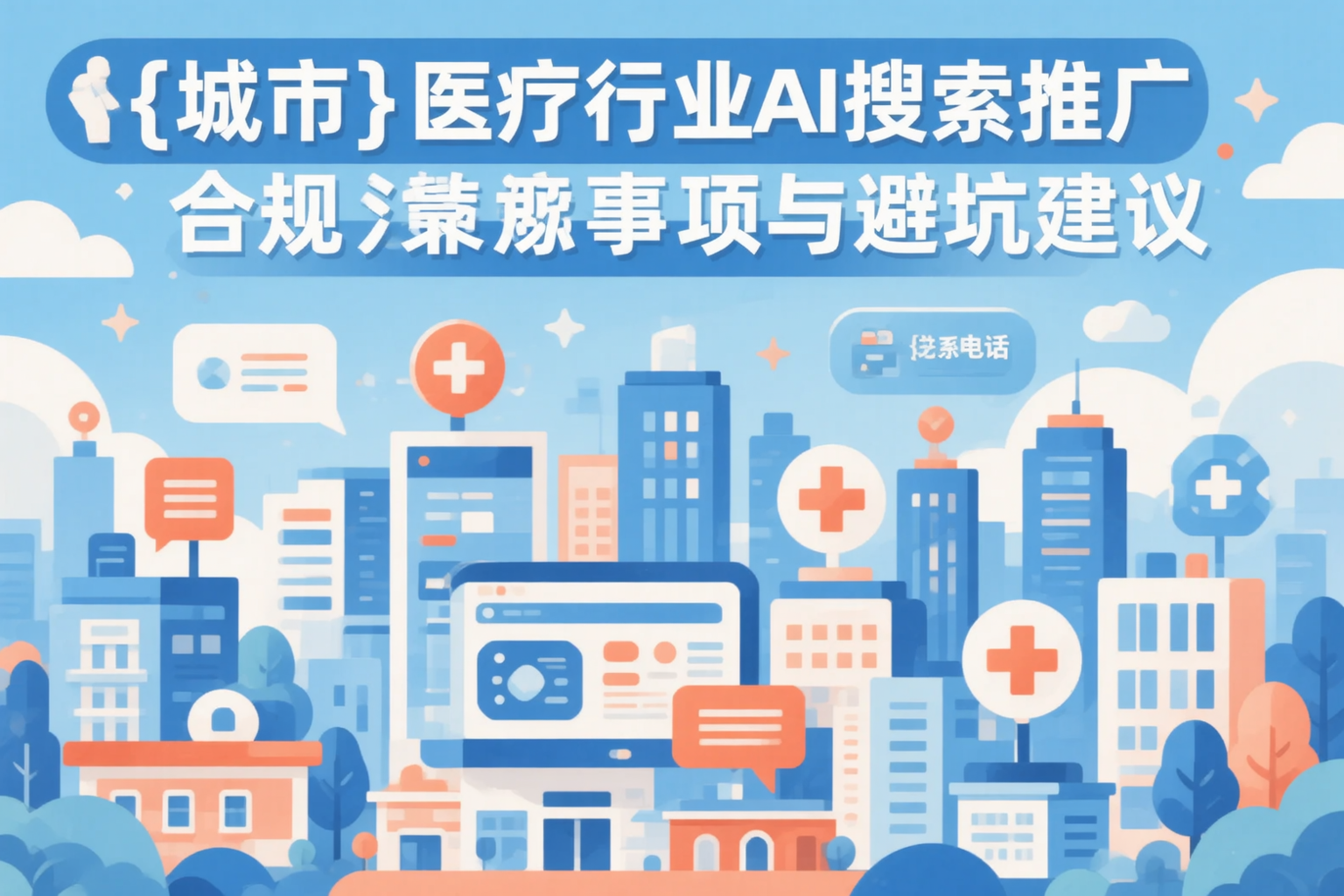 海南医疗行业AI搜索推广合规注意事项与避坑建议