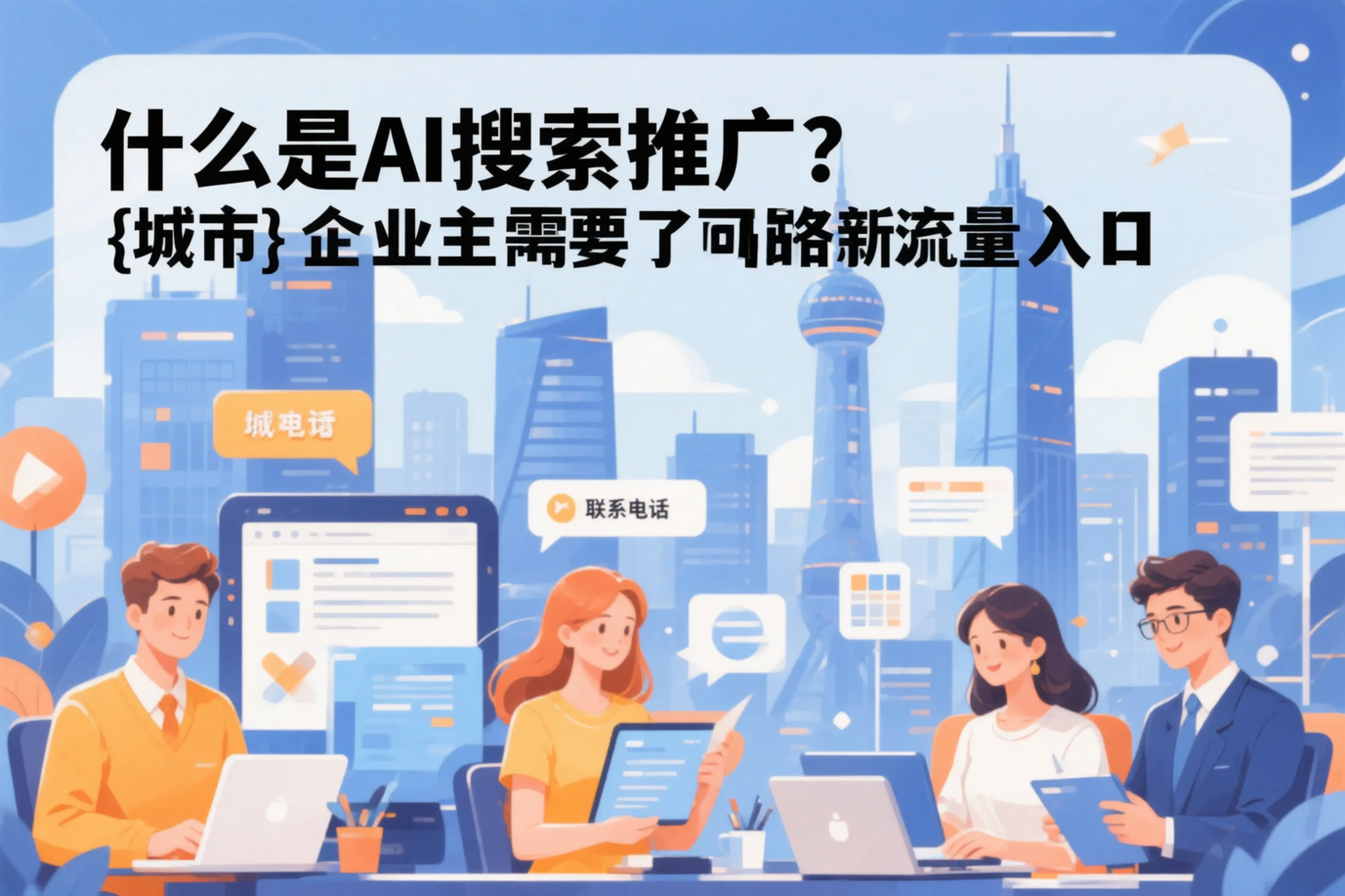 什么是AI搜索推广?海南企业主需要了解的新流量入口
