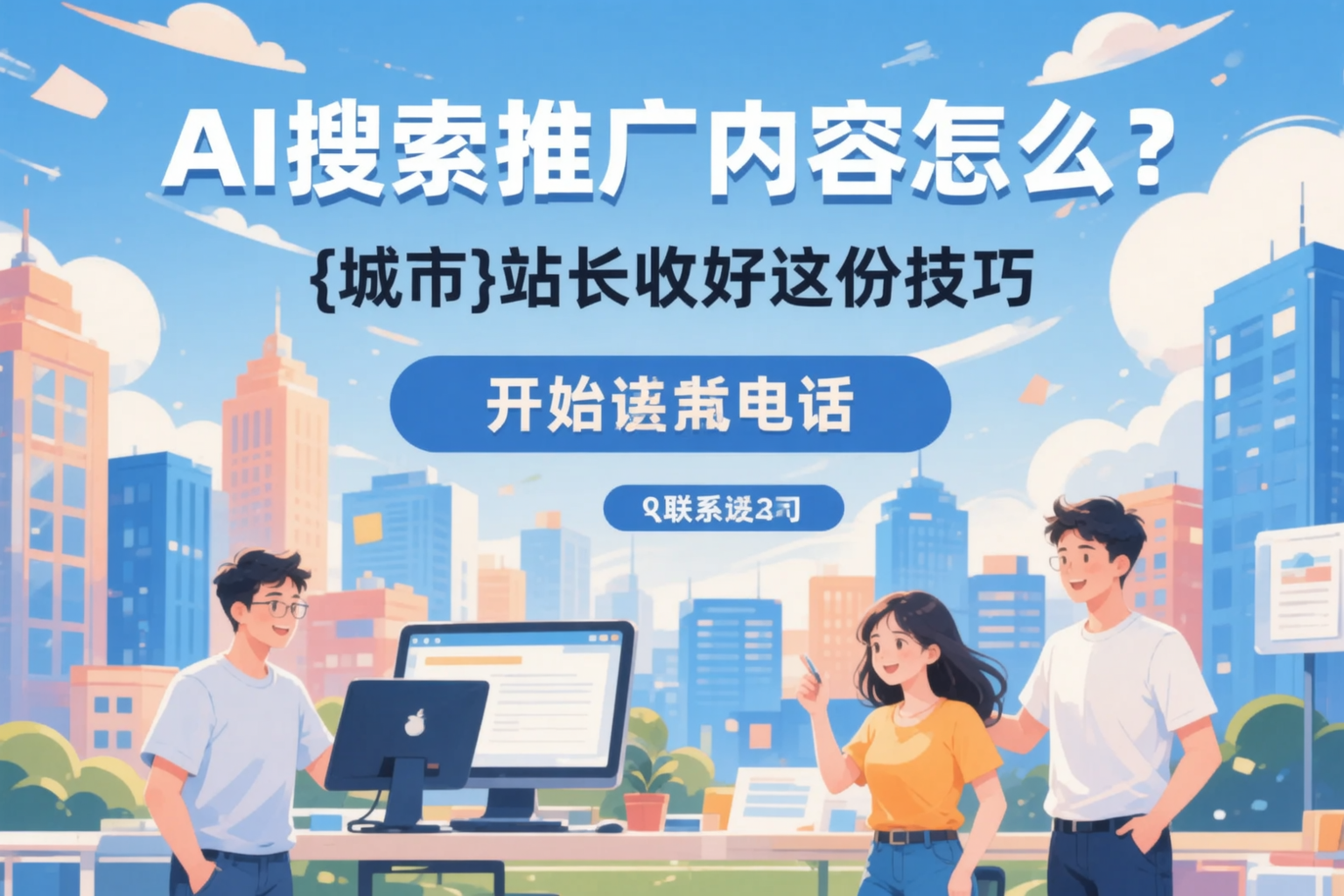 AI搜索推广内容怎么写?海南站长收好这份技巧