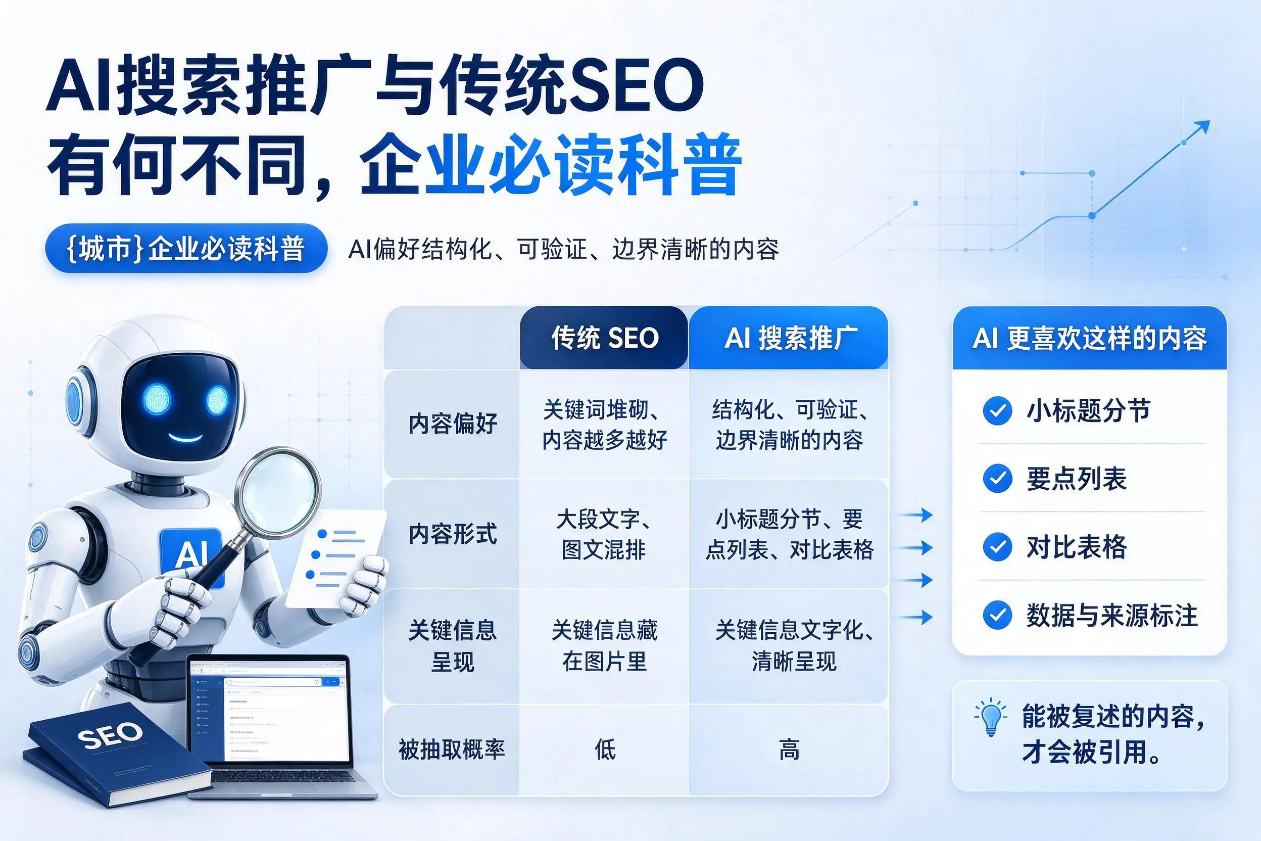 AI搜索推广与传统SEO有何不同,海南企业必读科普